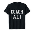 Coach Ali Custom Football Soccer T-Shirt - Unique Graphic Men Women - T-Shirt, Sweatshirt, Hoodie