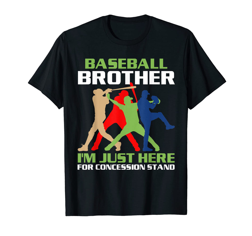 Im Just Here Concession Stand Baseball T-Shirt - Trendy Graphic Unisex - T-Shirt, Sweatshirt, Hoodie