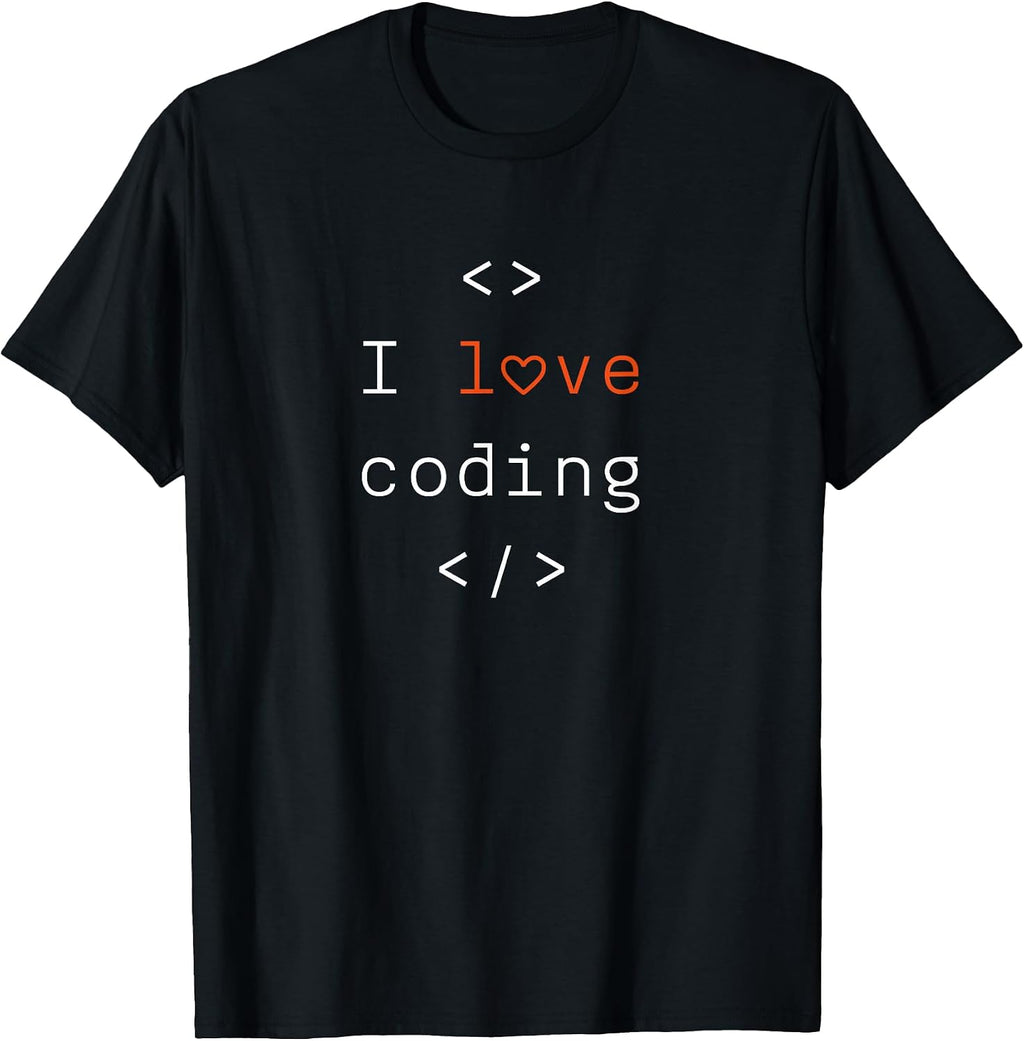 I Love Coding - Adult & Kids T-Shirts, Sweatshirts & Hoodies apparel design preview 1