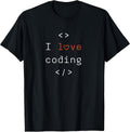 I Love Coding - Adult & Kids T-Shirts, Sweatshirts & Hoodies apparel design preview 1