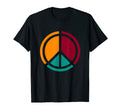 Peace 60S 70S Colorful Spread Love T-Shirt - Casual Everyday Wear Unisex - T-Shirt, Sweatshirt, Hoodie