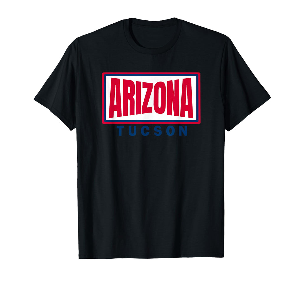 Tucson Arizona Red Blue Striped T-Shirt - Streetwear Style Men Women - T-Shirt, Sweatshirt, Hoodie