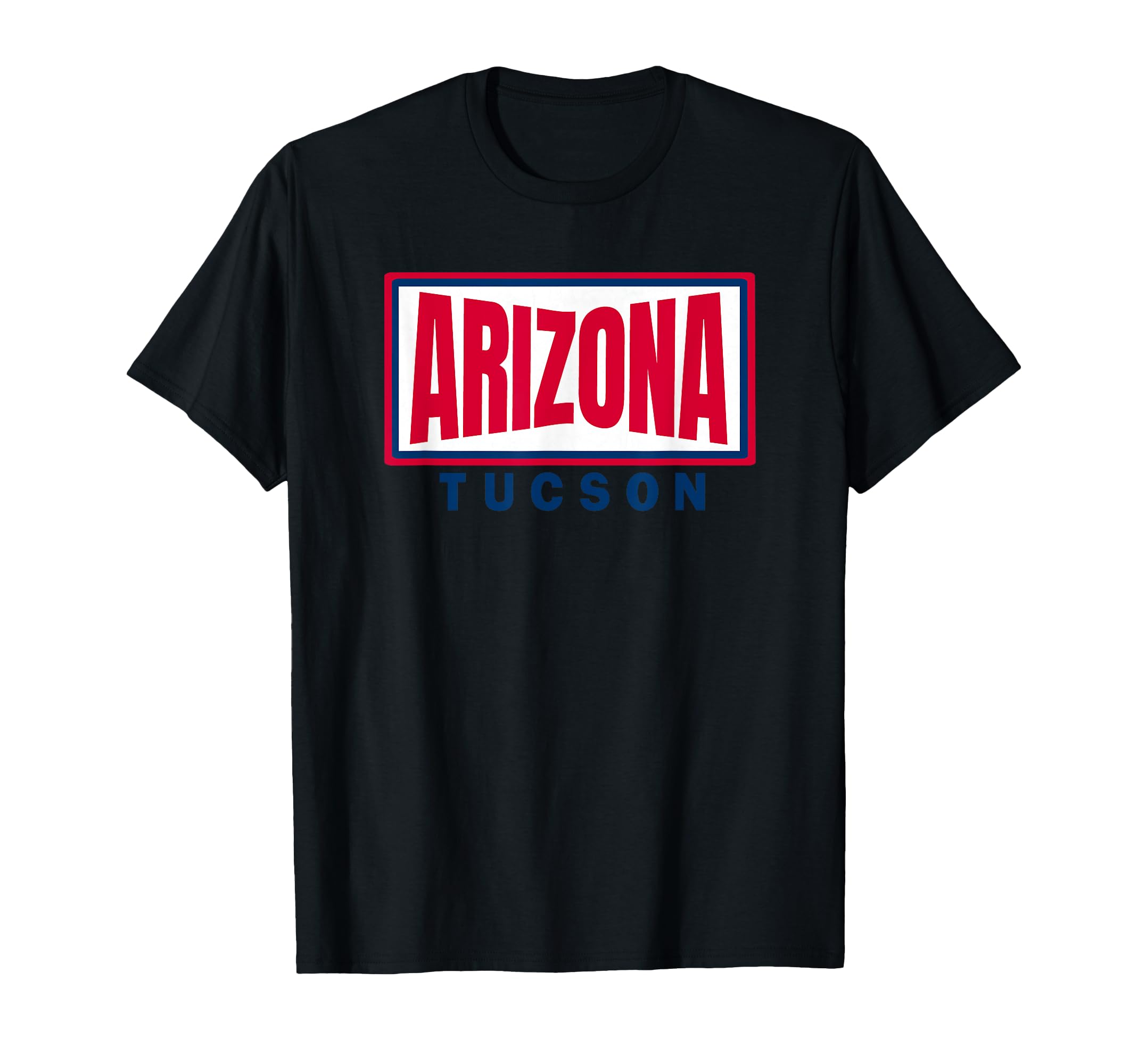 Tucson Arizona Red Blue Striped T-Shirt - Streetwear Style Men Women - T-Shirt, Sweatshirt, Hoodie