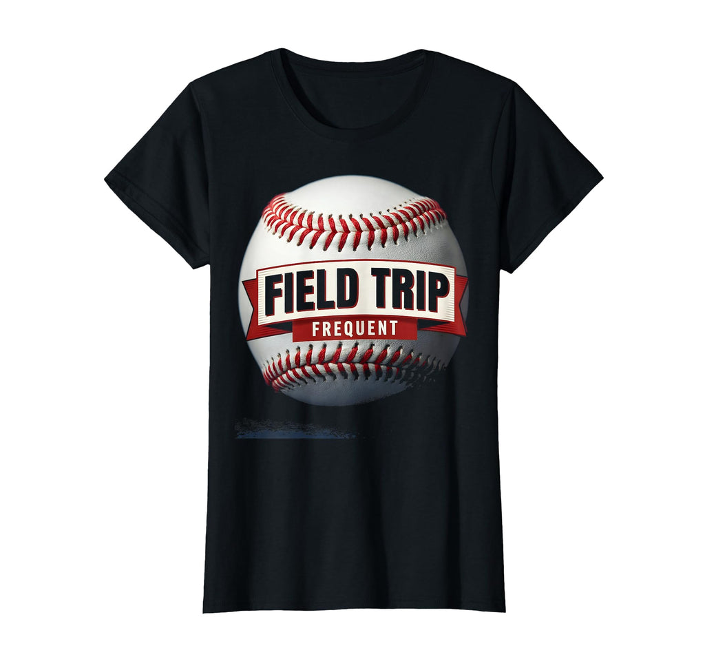 Field Trip Frequent Baseball Mom T-Shirt - Custom Art Print for Adults - T-Shirt, Sweatshirt, Hoodie