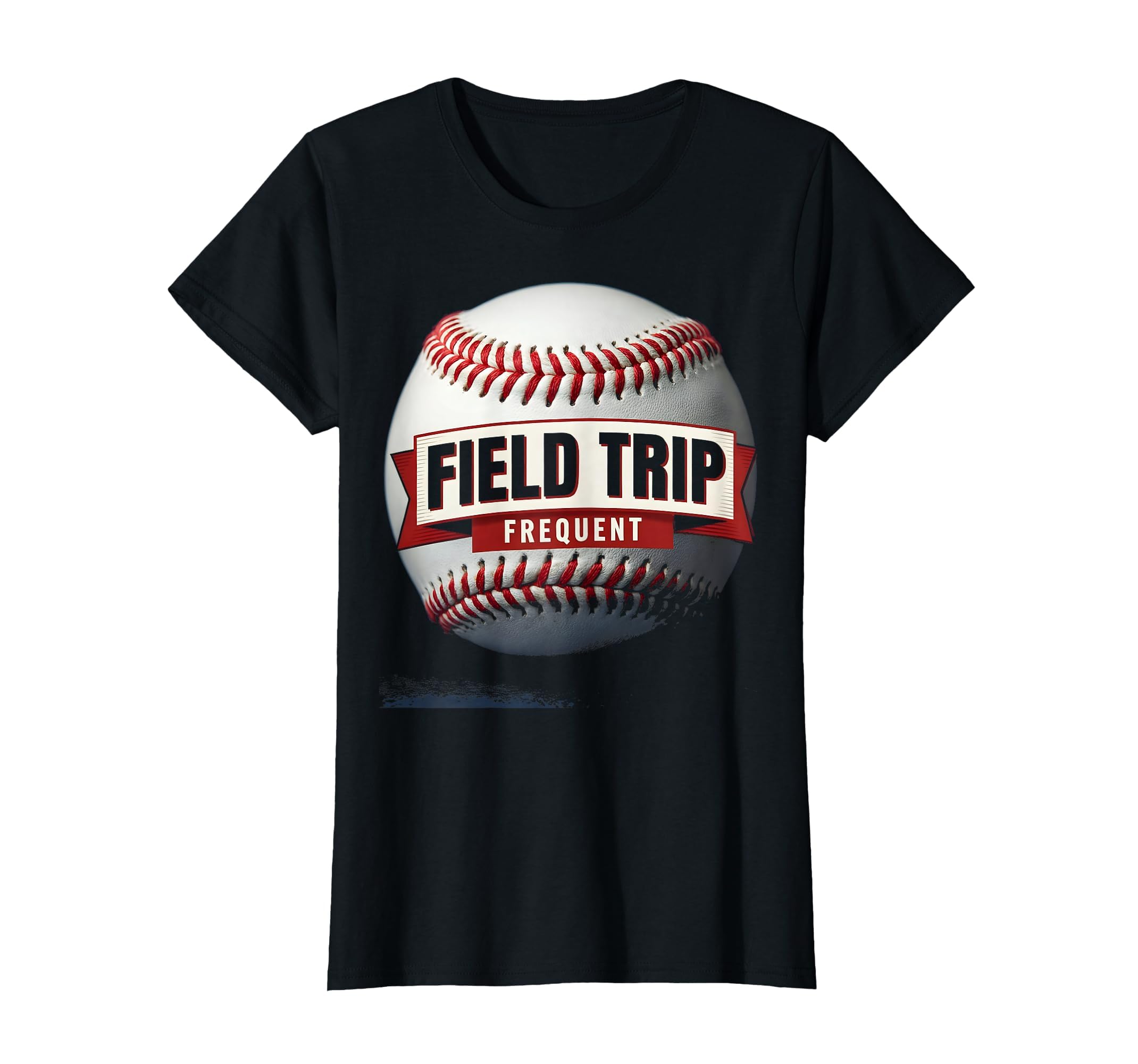 Field Trip Frequent Baseball Mom T-Shirt - Custom Art Print for Adults - T-Shirt, Sweatshirt, Hoodie