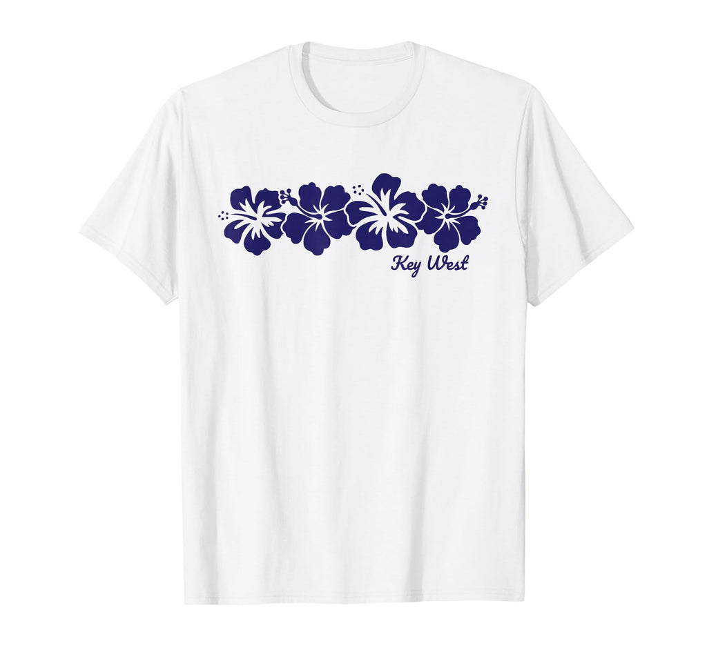 Key West Florida Hibiscus Flower Vacation T-Shirt - Graphic Print Unisex - T-Shirt, Sweatshirt, Hoodie