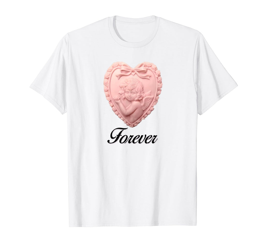 Candle Be My Angel Coquette Girlcore T-Shirt - Minimalist Print for Adults - T-Shirt, Sweatshirt, Hoodie