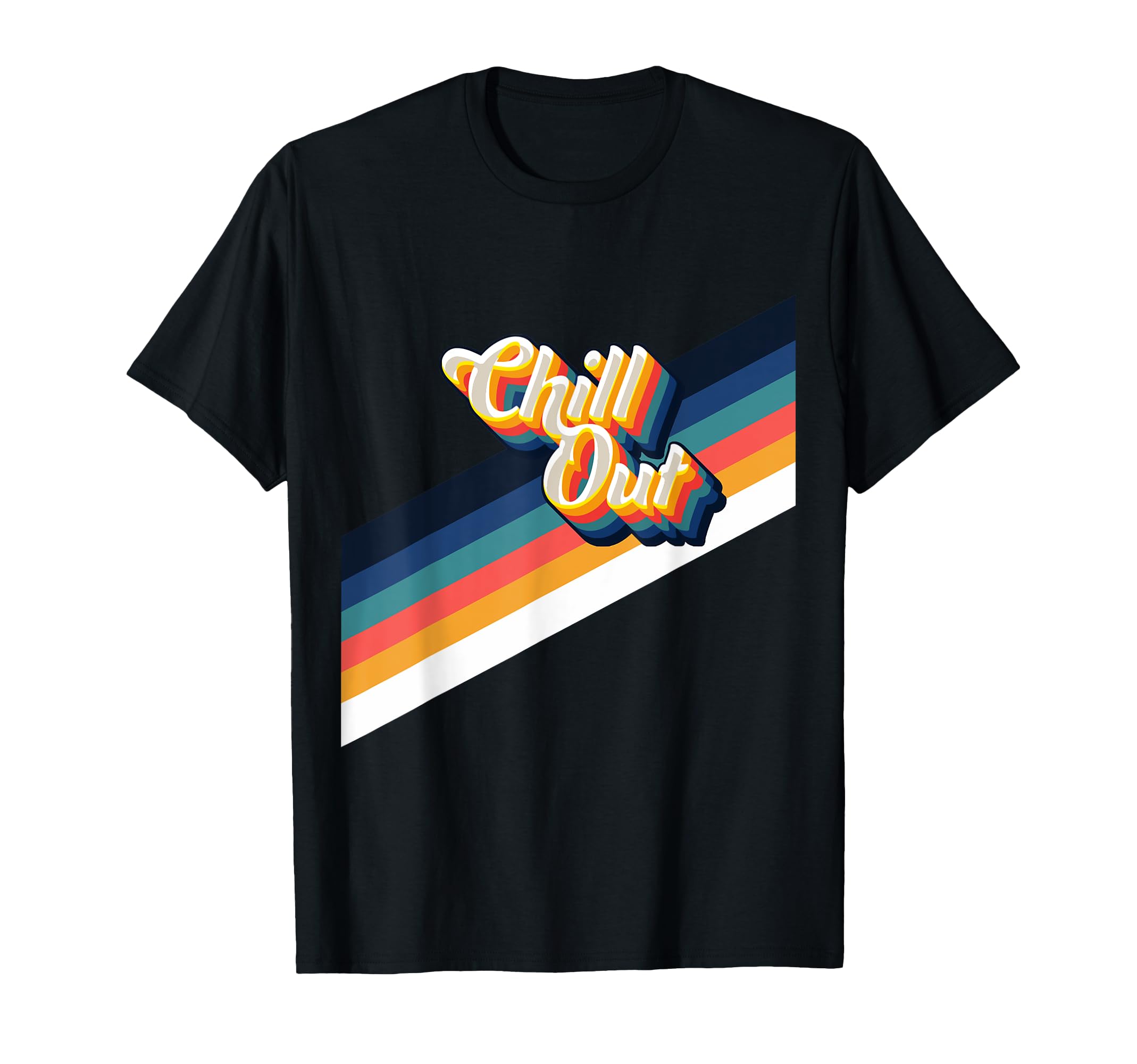 Rainbow Stripe T-Shirt - Streetwear Style for Adults - T-Shirt, Sweatshirt, Hoodie