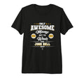 Josh Bell Awesome Moms Tri Blend T-Shirt - Aesthetic Graphic Men Women - T-Shirt, Sweatshirt, Hoodie