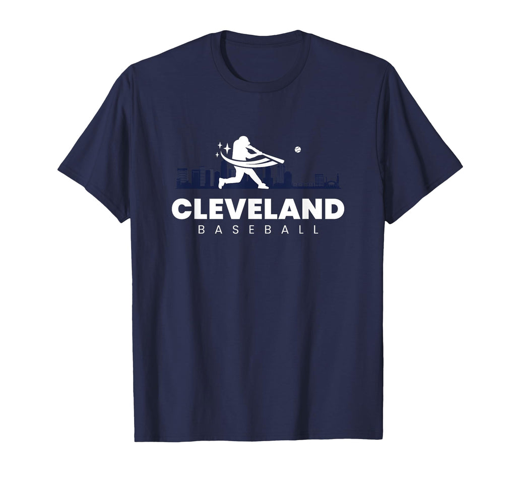 Cleveland Baseball Minimalist T-Shirt - Custom Art Print for Adults - T-Shirt, Sweatshirt, Hoodie