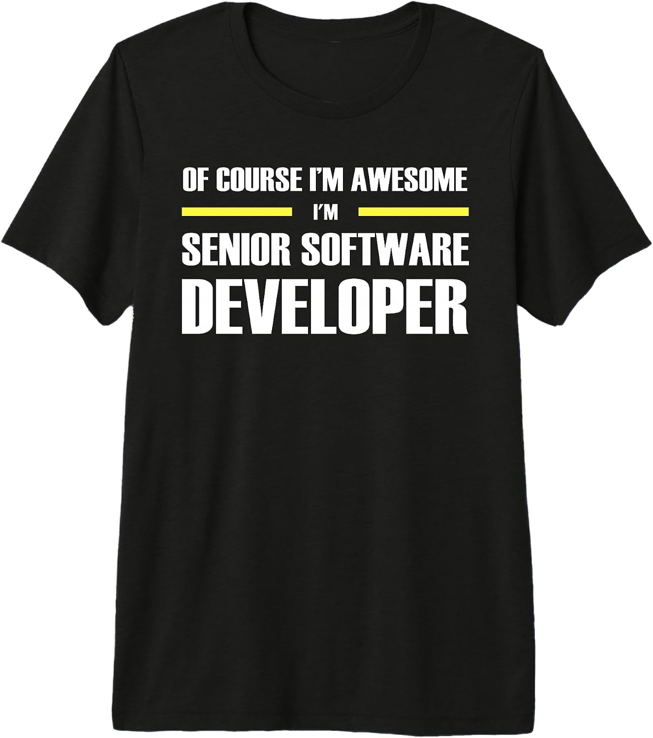 Senior Software Developer Collections - Adult & Kids T-Shirts, Sweatshirts & Hoodies apparel design preview 1