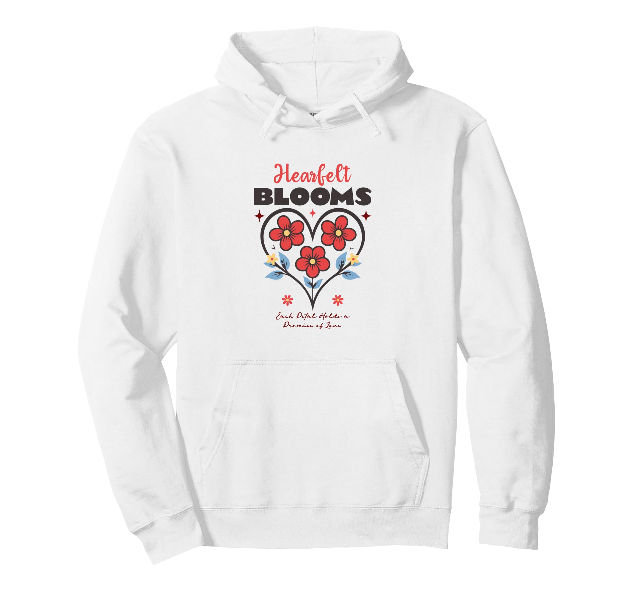 Boho Floral Positive Tees Sweatshirt - Aesthetic Graphic Men Women - T-Shirt, Sweatshirt, Hoodie