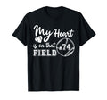 My Heart Is That Field Costume Number T-Shirt - Novelty Apparel for Adults - T-Shirt, Sweatshirt, Hoodie