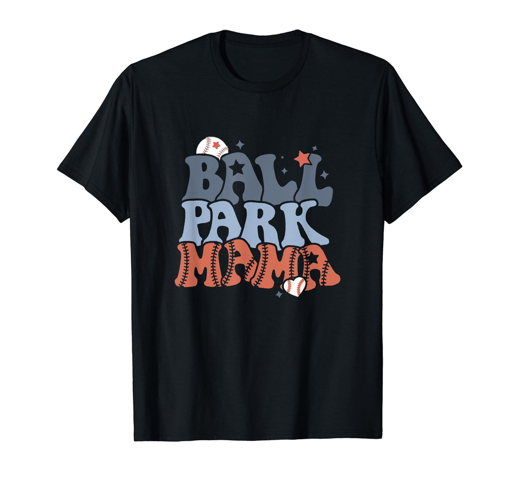 Ball Park Mama Baseball Softball T-Shirt - Fun Novelty Design Unisex - T-Shirt, Sweatshirt, Hoodie