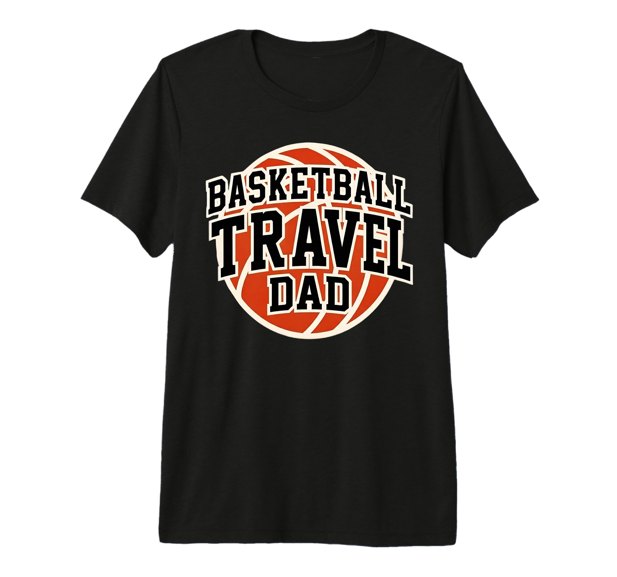 Basketball Travel Dad Tournament T-Shirt - Aesthetic Graphic for Adults - T-Shirt, Sweatshirt, Hoodie