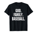 God Family Baseball Christian Gift T-Shirt - Unique Graphic Unisex - T-Shirt, Sweatshirt, Hoodie