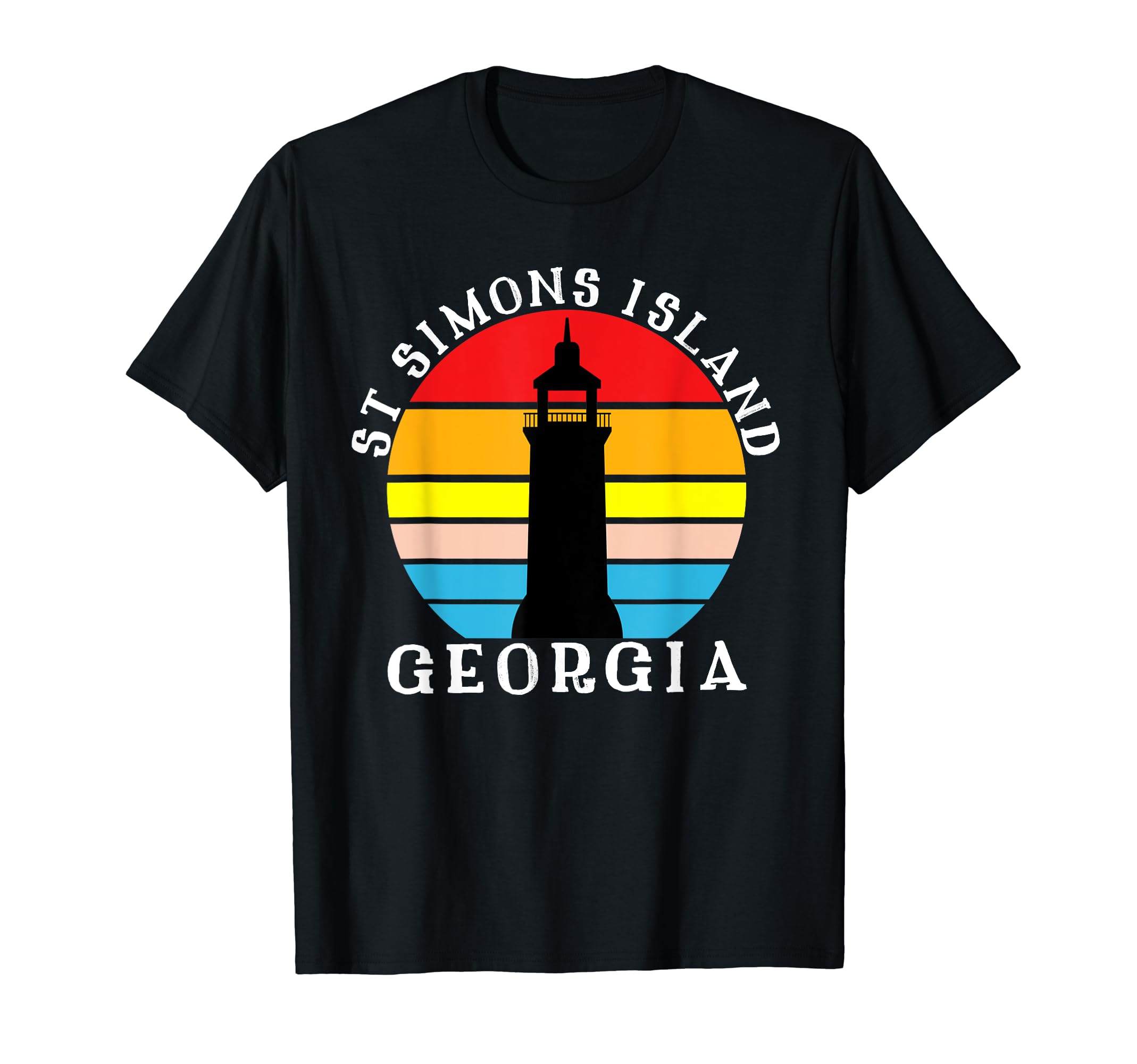 St Simons Island Georgia Lighthouse T-Shirt - Aesthetic Graphic Unisex - T-Shirt, Sweatshirt, Hoodie