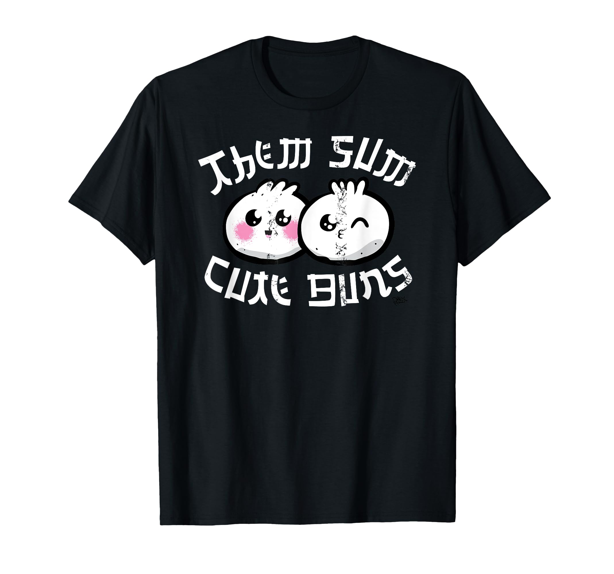 Dim Sum Buns Uwu Food Kawaii T-Shirt - Casual Everyday Wear for Adults - T-Shirt, Sweatshirt, Hoodie