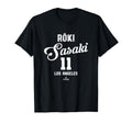 Roki Sasaki 11 Los Angeles Baseball T-Shirt - Custom Art Print for Adults - T-Shirt, Sweatshirt, Hoodie