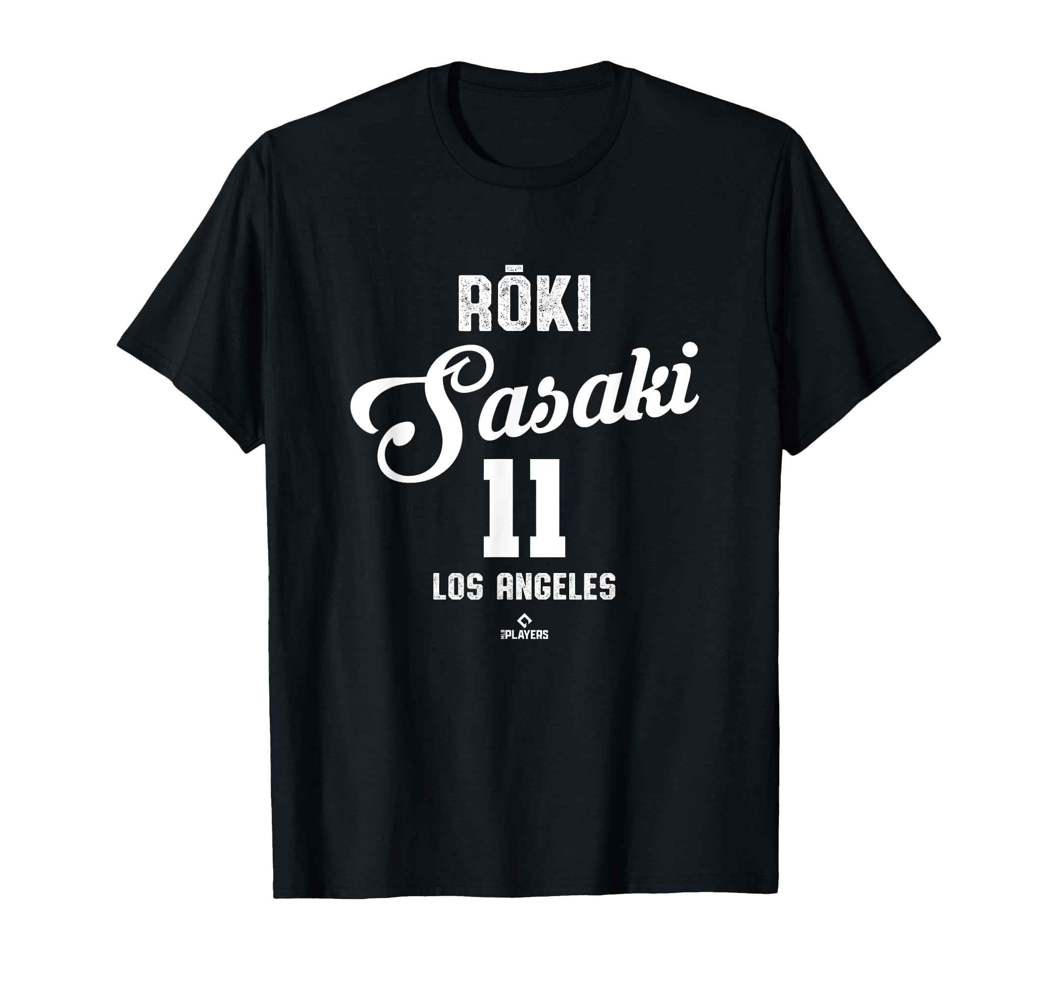 Roki Sasaki 11 Los Angeles Baseball T-Shirt - Custom Art Print for Adults - T-Shirt, Sweatshirt, Hoodie