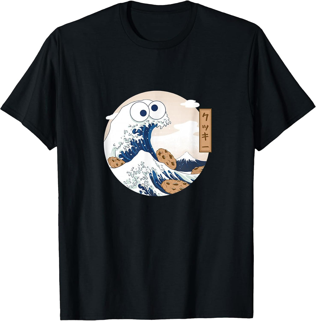 Great Cookie Wave Kanagawa Monster Art Funny Gift - Adult & Kids T-Shirts, Sweatshirts & Hoodies apparel design preview 1