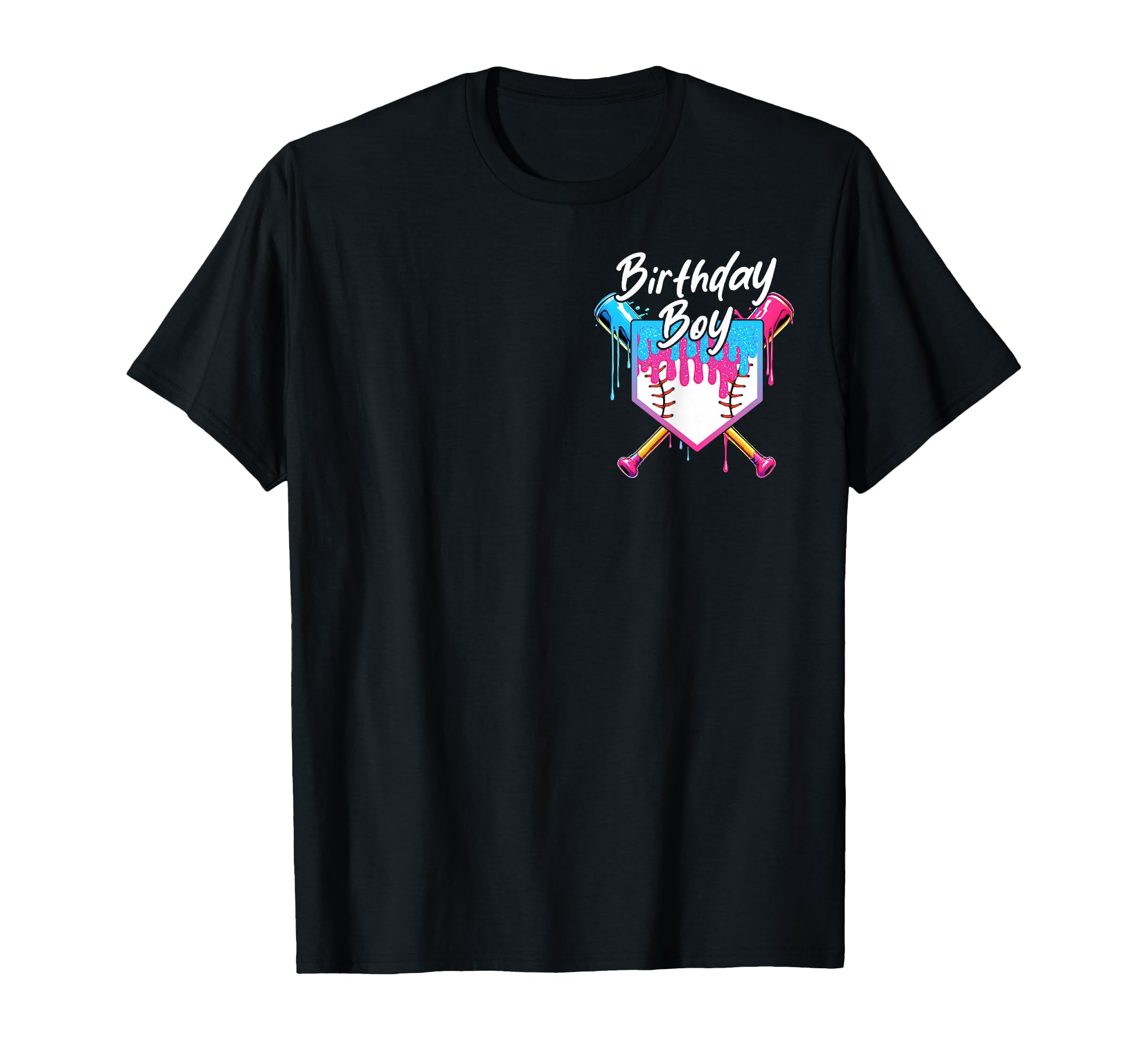 Baseball 6 Year Old Ice Cream Drip T-Shirt - Streetwear Style Men Women - T-Shirt, Sweatshirt, Hoodie