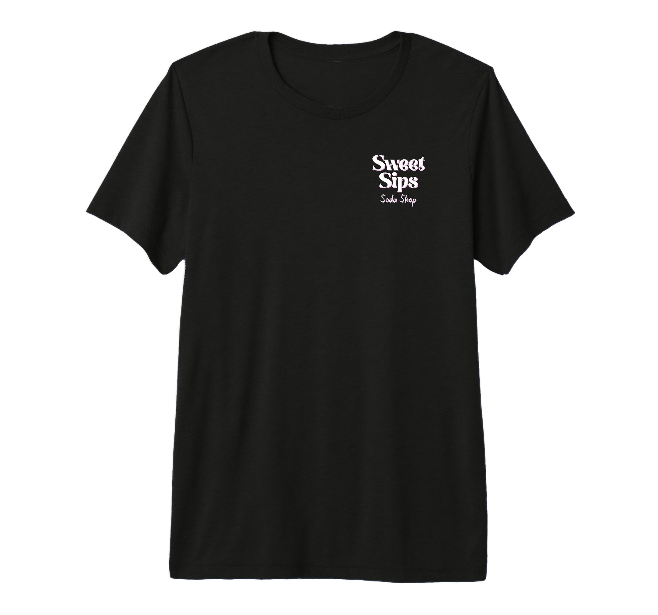 Sweet Sips Soda Shop Tri Blend T-Shirt - Fun Novelty Design Unisex - T-Shirt, Sweatshirt, Hoodie