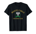 Monte Carlo Country Club Tennis T-Shirt - Custom Art Print Men Women - T-Shirt, Sweatshirt, Hoodie