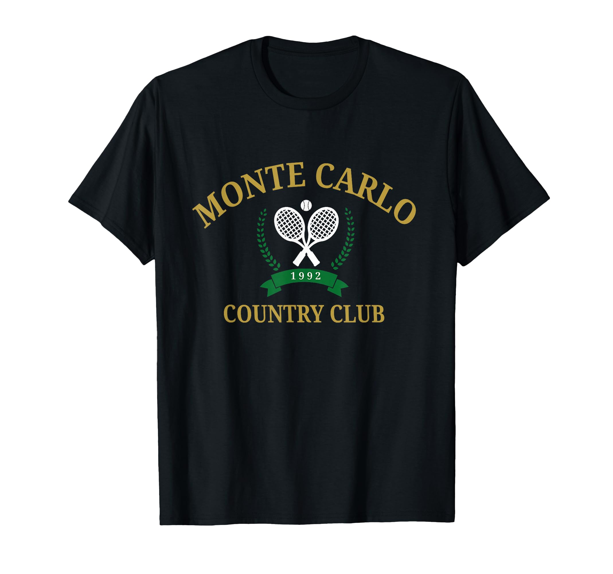 Monte Carlo Country Club Tennis T-Shirt - Custom Art Print Men Women - T-Shirt, Sweatshirt, Hoodie