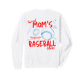 Back Tired Moms Baseball Club Sweatshirt - Graphic Print for Adults - T-Shirt, Sweatshirt, Hoodie
