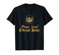 Witchy Feminist Activist Witch Peace T-Shirt - Custom Art Print Unisex - T-Shirt, Sweatshirt, Hoodie