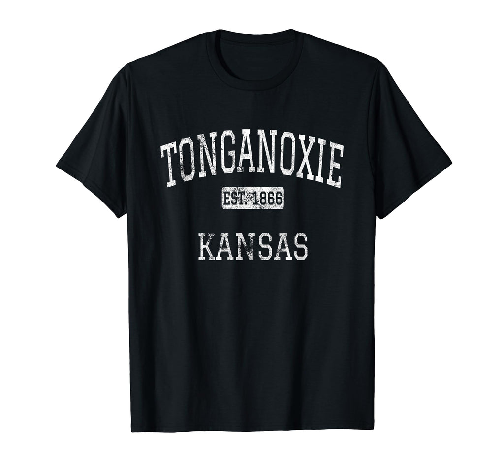Tonganoxie Kansas Ks T-Shirt - Aesthetic Graphic for Adults - T-Shirt, Sweatshirt, Hoodie