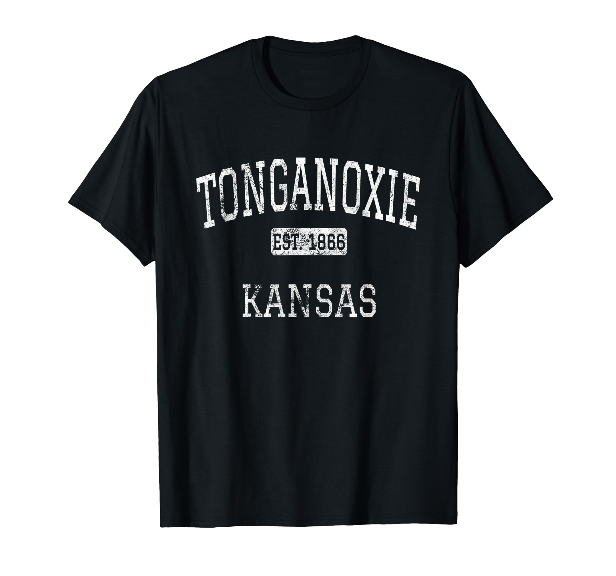 Tonganoxie Kansas Ks T-Shirt - Aesthetic Graphic for Adults - T-Shirt, Sweatshirt, Hoodie