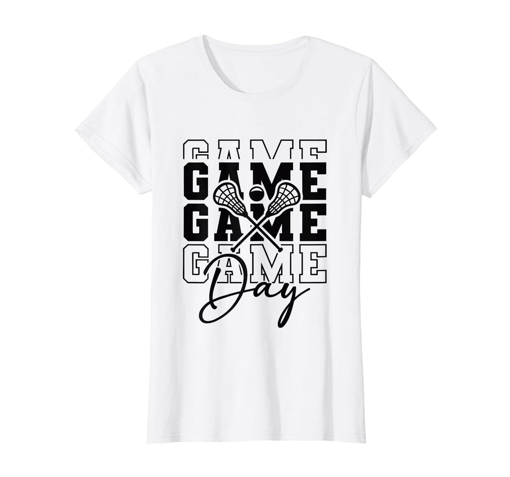 Lacrosse Game Day Shirts Lacrosse Mom Funny T-Shirt - Trendy Graphic Unisex - T-Shirt, Sweatshirt, Hoodie