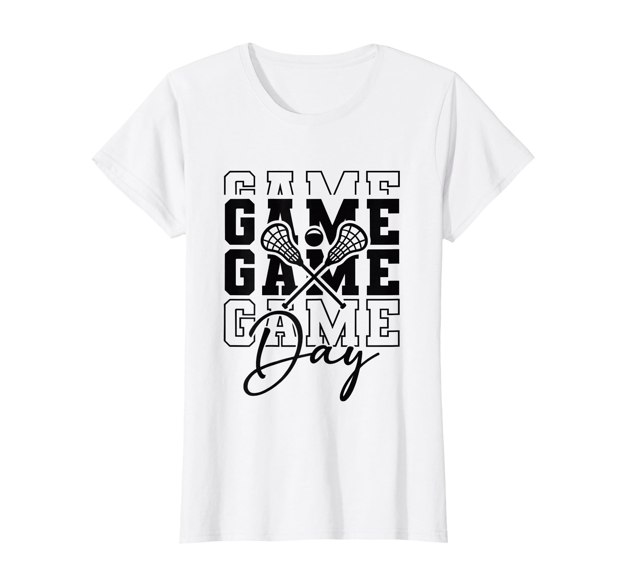 Lacrosse Game Day Shirts Lacrosse Mom Funny T-Shirt - Trendy Graphic Unisex - T-Shirt, Sweatshirt, Hoodie