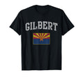 Gilbert Arizona State Flag Distressed T-Shirt - Novelty Apparel Unisex - T-Shirt, Sweatshirt, Hoodie