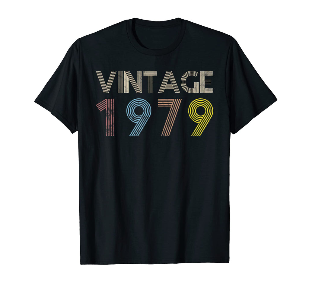 40Th Birthday 1979 Distressed T-Shirt - Fun Novelty Design for Adults - T-Shirt, Sweatshirt, Hoodie