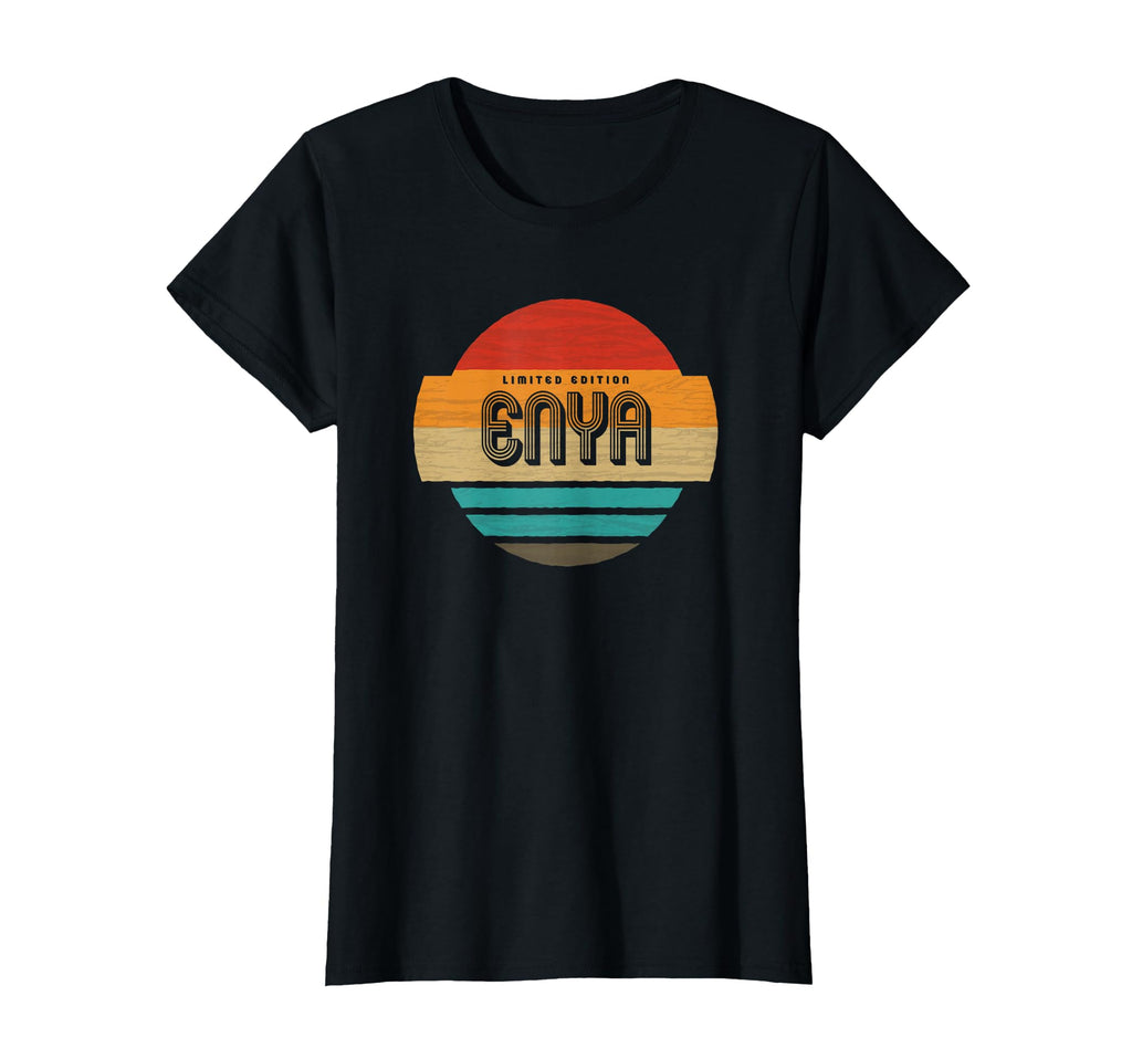 Enya Name Sunset T-Shirt - Minimalist Print Men Women - T-Shirt, Sweatshirt, Hoodie