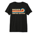 Negash 70S 80S Sunset Stripe Tri Blend T-Shirt - Trendy Graphic Unisex - T-Shirt, Sweatshirt, Hoodie