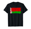 Belarus Flag Distressed T-Shirt - Streetwear Style for Adults - T-Shirt, Sweatshirt, Hoodie