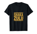 Shaka Zulu Funny Gold Distressed Stripes T-Shirt - Graphic Print Unisex - T-Shirt, Sweatshirt, Hoodie