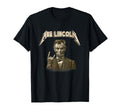 Funny 80S 90S Heavy Metal Music Band Abe T-Shirt - Graphic Print Unisex - T-Shirt, Sweatshirt, Hoodie