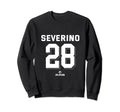 Pedro Severino 28 Baltimore Mlbpa Sweatshirt - Custom Art Print Unisex - T-Shirt, Sweatshirt, Hoodie