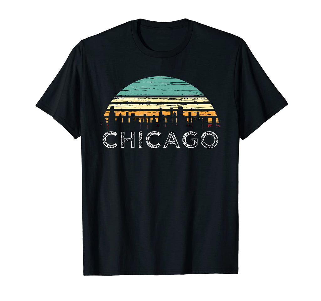 Chi Town Windy City 70S 80S T-Shirt - Casual Everyday Wear for Adults - T-Shirt, Sweatshirt, Hoodie
