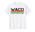Waco Area Code 254 Stripes T-Shirt - Graphic Print for Adults - T-Shirt, Sweatshirt, Hoodie