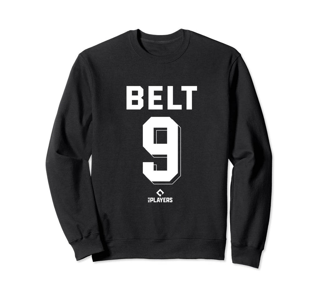 Brandon Belt 9 San Francisco Mlbpa Sweatshirt - Custom Art Print Men Women - T-Shirt, Sweatshirt, Hoodie