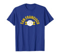 Sf San Francisco Stripes Basketball T-Shirt - Fun Novelty Design for Adults - T-Shirt, Sweatshirt, Hoodie