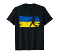 Baseball Ukraine Flag Ukrainian T-Shirt - Trendy Graphic for Adults - T-Shirt, Sweatshirt, Hoodie