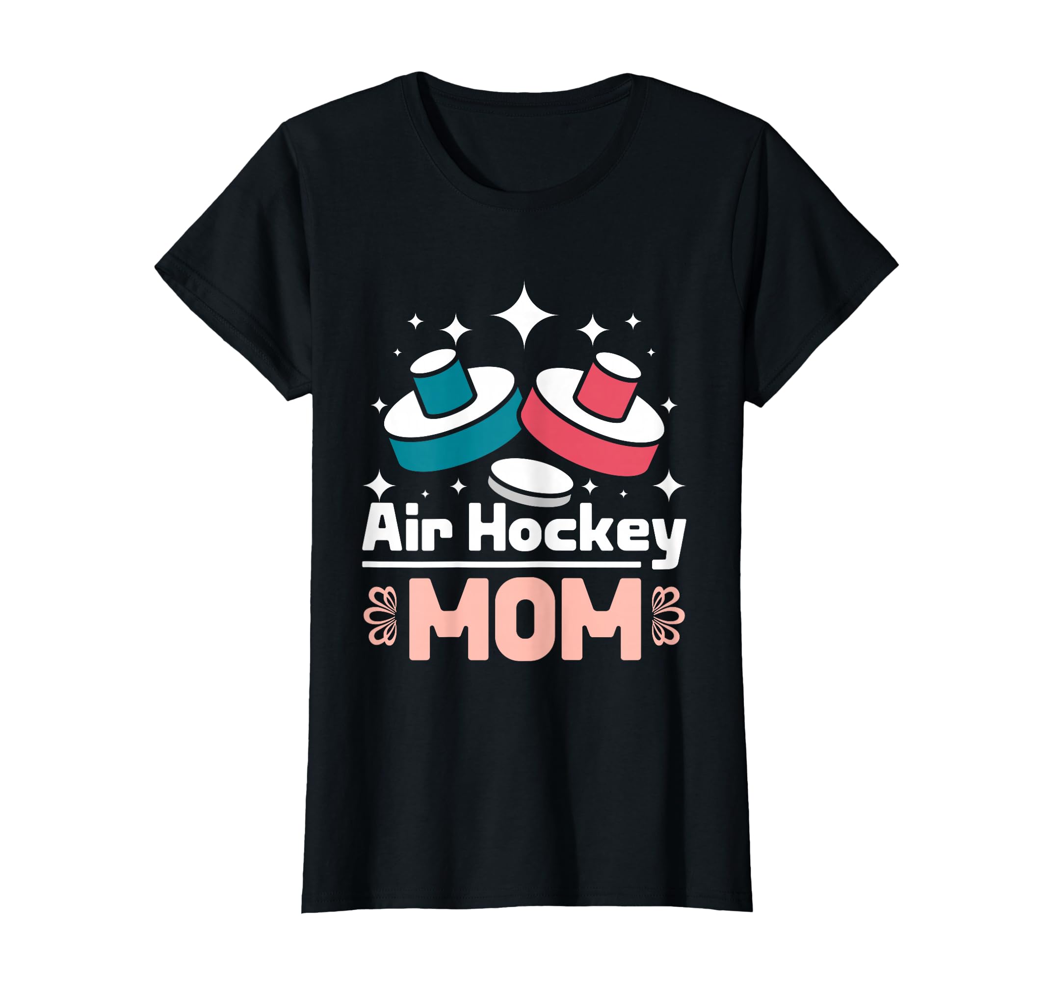 Mothers Day Air Hockey Mom Game T-Shirt - Casual Everyday Wear Unisex - T-Shirt, Sweatshirt, Hoodie