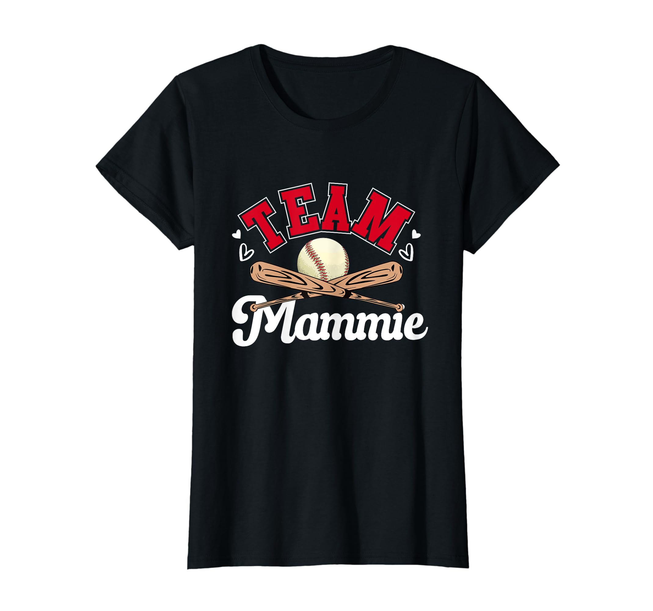 Team Mammie Mothers Day Baseball T-Shirt - Graphic Print for Adults - T-Shirt, Sweatshirt, Hoodie